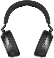 Sennheiser - Momentum 4 Wireless Adaptive Noise-Canceling Over-The-Ear Headphones - Graphite - Left View