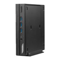 MSI - PRO DP10 Desktop - Intel Core i7 - 16GB Memory - 1TB SSD - Black - Left View