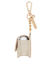 Anne Klein - Faux Leather Case for Apple AirPods, Apple Airpods Keychain Case, Compatible with Ai... - Left View