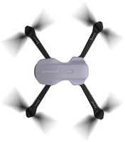 Snaptain - E10 1080P Drone with Remote Controller - Gray - Left View