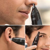 Philips Norelco - Nose Trimmer 3000, for Nose, Ears Eyebrows, NT3600/62 - Black - Left View