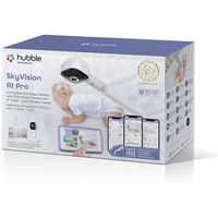 Hubble Connected - SkyVision Pro AI-Enhanced HD Smart Camera Baby Monitor, Travel-Friendly Parent... - Left View