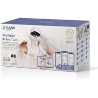 Hubble Connected - SkyVision Pro Twin AI-Enhanced 2 HD Smart Camera Baby Monitors, Parent Travel ... - Left View