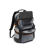 TUMI - Alpha Bravo Nomadic Backpack - Steel - Left View