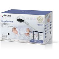 Hubble Connected - SkyVision AI-Enhanced Smart Camera Baby Monitor with Secure Wi-Fi Connection, ... - Left View