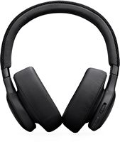 JBL - Live 770NC Wireless Over-Ear Headphones with True Adaptive Noise Cancelling - Black - Left View