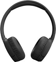 JBL - Tune 670NC Adaptive Noise Cancelling Wireless On-Ear Headphone - Black - Left View