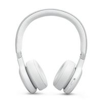 JBL - Live 670NC Wireless On-Ear Headphones with True Adaptive Noise Cancelling - 2024 - White - Left View