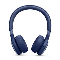 JBL - Live 670NC Wireless On-Ear Headphones with True Adaptive Noise Cancelling - 2024 - Blue - Left View