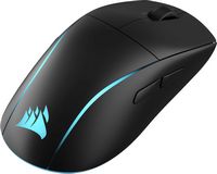 CORSAIR - M75 WIRELESS Lightweight RGB Gaming Mouse - Wireless - Black - Left View