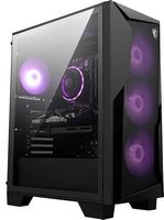 MSI - Codex R Gaming Desktop - Intel Core i5- 14400F - 16GB Memory - NVIDIA GeForce RTX 4060 - 2T... - Left View