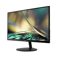 Acer - 31.5” LED UHD 60Hz 4ms FreeSync Compatible Monitor (DisplayPort, HDMI) - Black - Left View