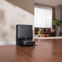 eufy - X10 Pro Omni Wi-Fi Connected Robot Vacuum & Mop with Self Washing and Self Drying Auto Emp... - Left View