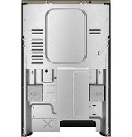 GE - 5.3 Cu. Ft. Freestanding Electric Convection Range with Steam Cleaning and EasyWash Tray - S... - Left View