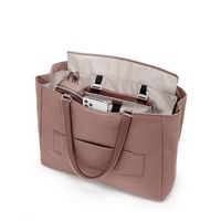 TUMI - Voyageur Valetta Large Tote - Light Mauve - Left View