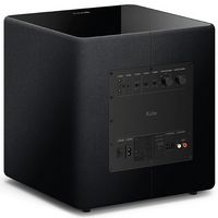 KEF - KUBE 10 MIE Subwoofer (Each) - Black - Left View