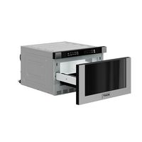 Thor Kitchen - 1.2 Cu. Ft. Built-In Microwave Drawer - Stainless Steel - Left View