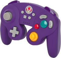 PowerA - GameCube Style Wireless Controller for Nintendo Switch - Toad - Left View