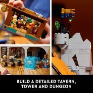 LEGO - Ideas Dungeons & Dragons: Red Dragon’s Tale Build and Display Set 21348 - Left View