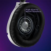 Turtle Beach - Recon 70 Wired Over-Ear Multiplatform Gaming Headset for PS5, PS4, Xbox Series X|S... - Left View