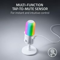 Razer - Seiren V3 Chroma Condenser USB Microphone - Left View