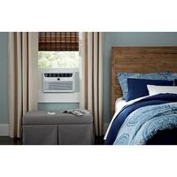 Frigidaire - 8,000 BTU Window Air Conditioner with Remote - White - Left View