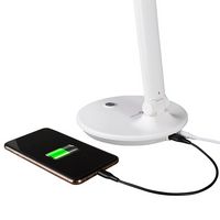 OttLite - LED Emerge Desk Lamp - White - Left View