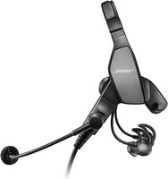 Bose - ProFlight Series 2 Noise-Cancelling In-Ear Aviation Headset - Black - Left View