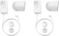 Philips - Hue Security Wired Camera - 2PK - White - Left View