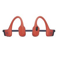 Shokz - OpenSwim Pro Bone Conduction Sports Headphone - Red - Left View
