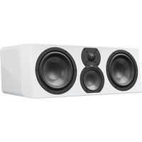 SVS - Ultra Evolution Center 3-Way Speaker (Each) - Piano Gloss White - Left View