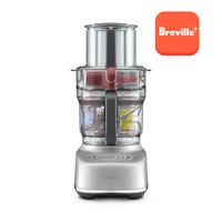 Breville - the Paradice 9-Cup Food Processor - Brushed Stainless Steel - Left View