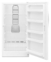 Whirlpool - 15.7 Cu. Ft. Frost-Free Upright Freezer - White - Left View