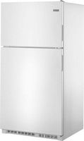 Maytag - 20.5 Cu. Ft. Top-Freezer Refrigerator - White - Left View