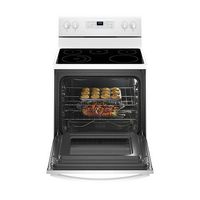 Whirlpool - 5.3 Cu. Ft. Freestanding Electric Range - White - Left View