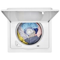 Whirlpool - 3.9 Cu. Ft. 12-Cycle Top-Loading Washer - White - Left View