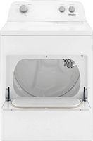 Whirlpool - 7 Cu. Ft. 12-Cycle Electric Dryer - White - Left View