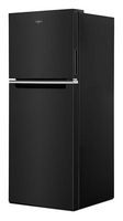 Whirlpool - 11.6 Cu. Ft. Top-Freezer Counter-Depth Refrigerator with Infinity Slide Shelf - Black - Left View
