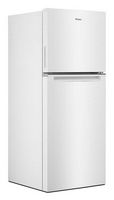 Whirlpool - 11.6 Cu. Ft. Top-Freezer Counter-Depth Refrigerator with Infinity Slide Shelf - White - Left View
