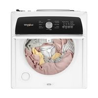 Whirlpool - 4.6 Cu. Ft. Top Load Washer with Built-In Water Faucet - White - Left View