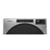 Whirlpool - 7.4 Cu. Ft. Stackable Electric Dryer with Wrinkle Shield - Chrome Shadow - Left View