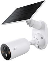 TP-Link - Tapo Outdoor Battery-Powered Wireless 2K Security Camera with Solar Panels (3-Pack) - N... - Left View