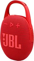 JBL - Clip 5 Portable Bluetooth Speaker - Red - Left View