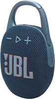 JBL - Clip 5 Portable Bluetooth Speaker - Blue - Left View