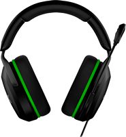 HyperX - CloudX Stinger 2 Core Wired Gaming Headset for Xbox One and Xbox Series X|S - Black - Left View