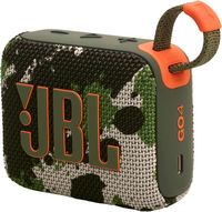 JBL - Go 4 Portable Bluetooth Speaker - Camouflage - Left View