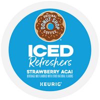 The Original Donut Shop - DS ICED Refreshers Straw Acai, 20ct - Left View