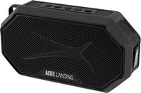 Altec Lansing - Bluetooth HydraMini 2.0 EverythingProof Portable Speaker - Black/Gray - Left View