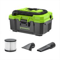 Greenworks - 24V Cordless Premium Car 5 Piece Combo Kit with 2.0Ah and 4.0Ah Batteries & (2) Char... - Left View