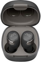 JVC - In-Ear True Wireless Noise Canceling Headphones - Black - Left View